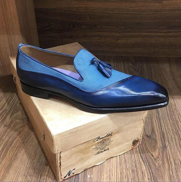 Stiching Tassel Men Loafers