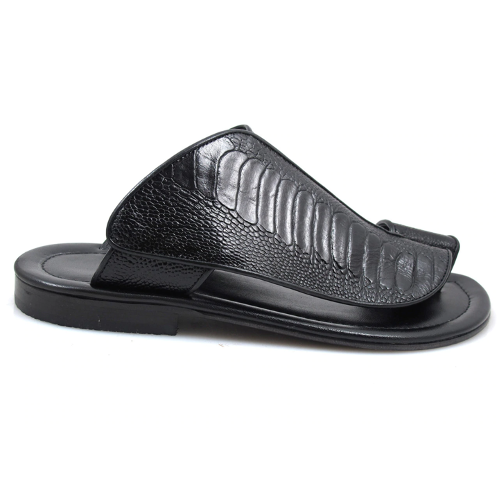 Ostrich Push Toe Casual Sandals