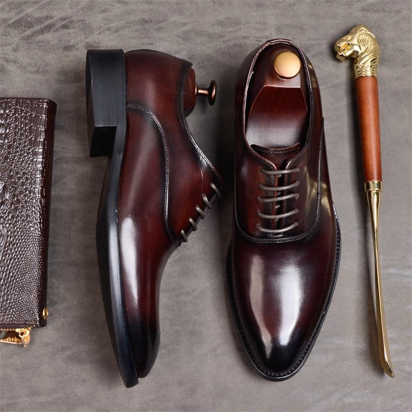 Men's Formal Leather Oxford Shoes
