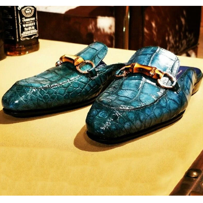 Vintage Classic Casual PU Leather Slippers