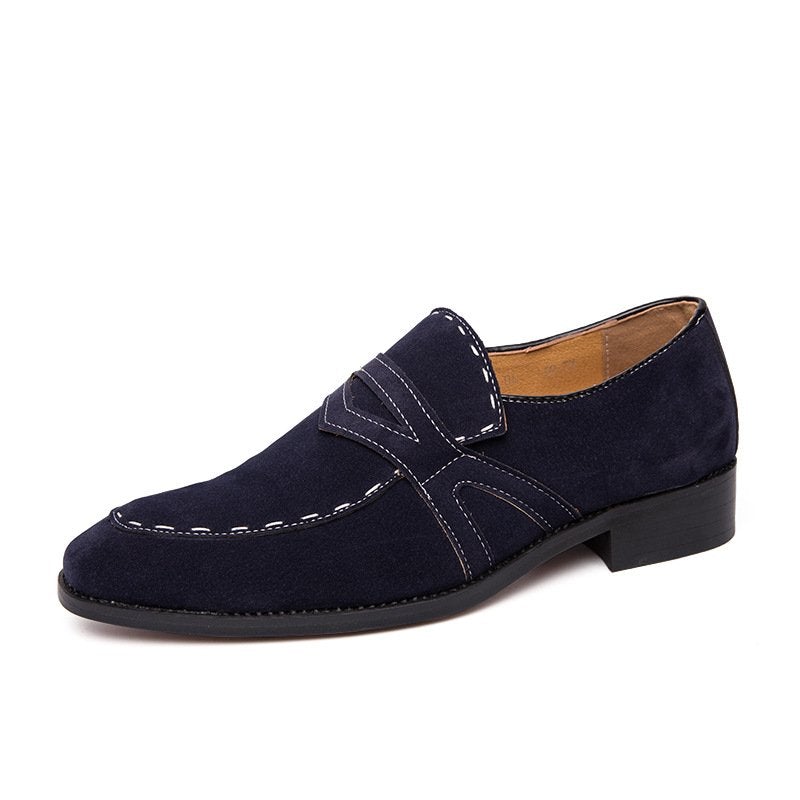 One-step Frosted Pointed Sand Shoes