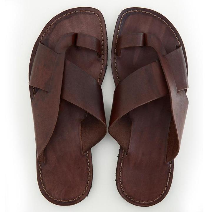 Summer Fashion Push In Toe Roman Slippers