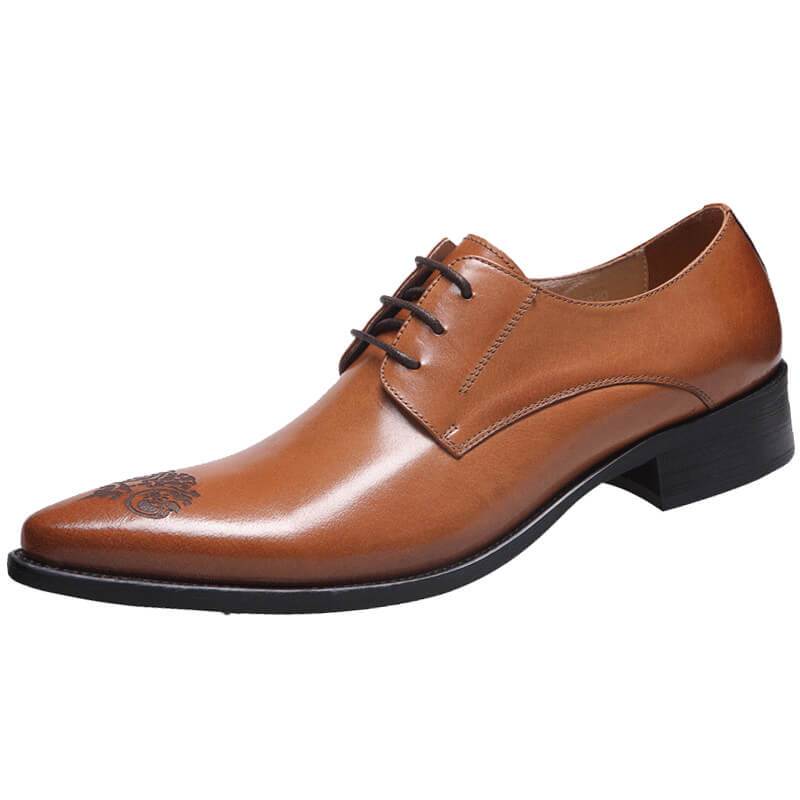 Men's Bullock Carved Oxford Shoes