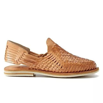 Summer Men's Handcrafted Woven Slip On Shoes