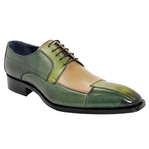 Men's Leather Patchwork Dress Shoes