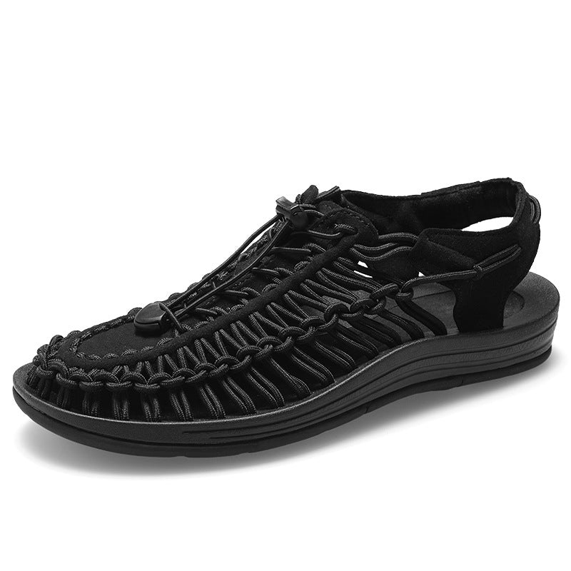 Summer Men's Hand-woven Casual Beach Sandals
