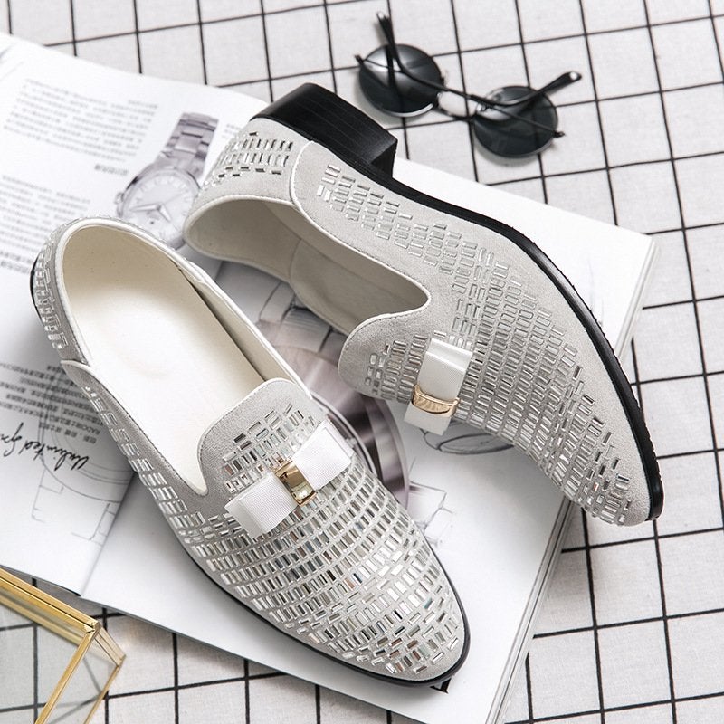 Men's Fashion New Pointed Leather Shoes