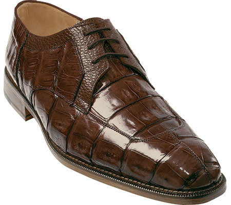 Handmade Men Alligator Oxford Shoes