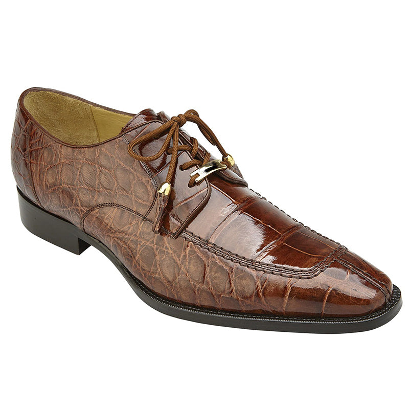 Alligator Split Toe Men's Oxfords