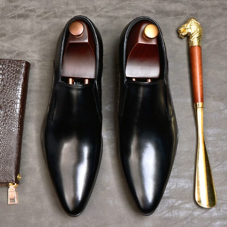 Handmade Leather Oxford Party Wedding Shoe For Men