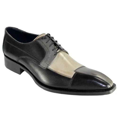 Men's Leather Patchwork Dress Shoes