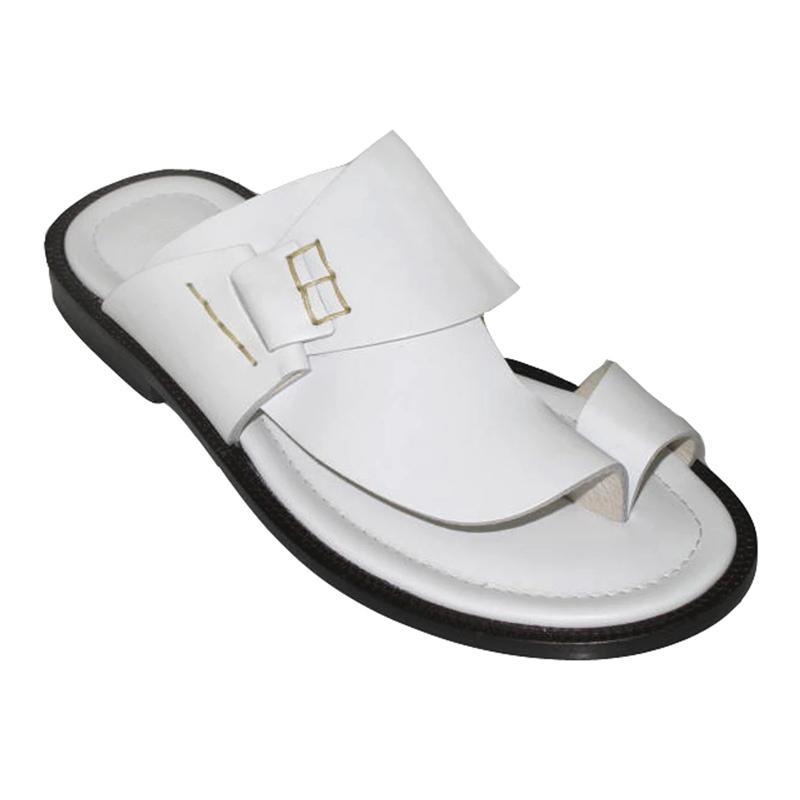 Men's Leather Casual Push Toe Sandals