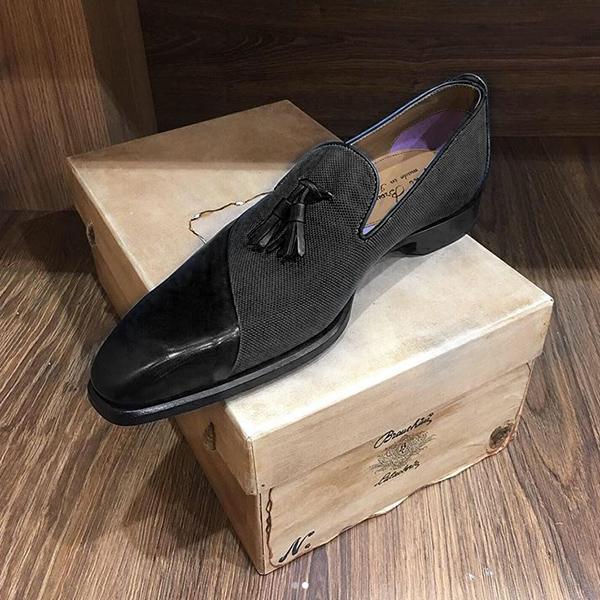 Stiching Tassel Men Loafers