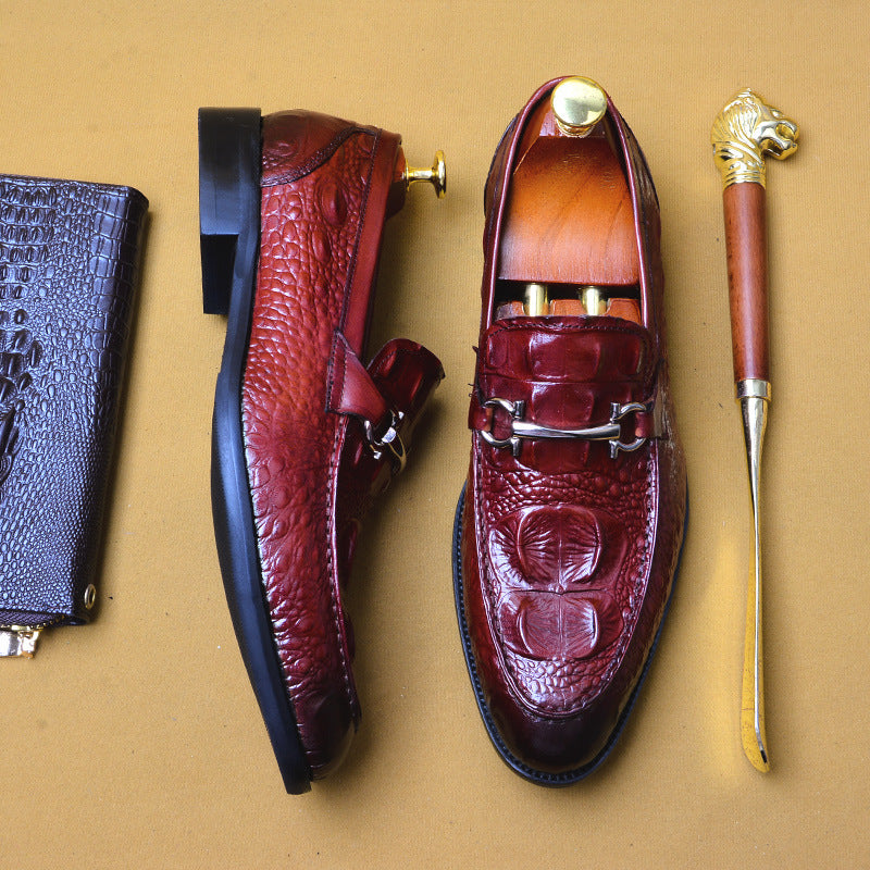 Leather Shoes British Business Casual Shoes