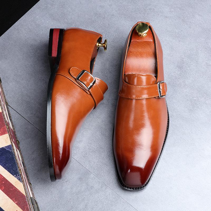 Men's Plus Size Fashion Leather Shoes