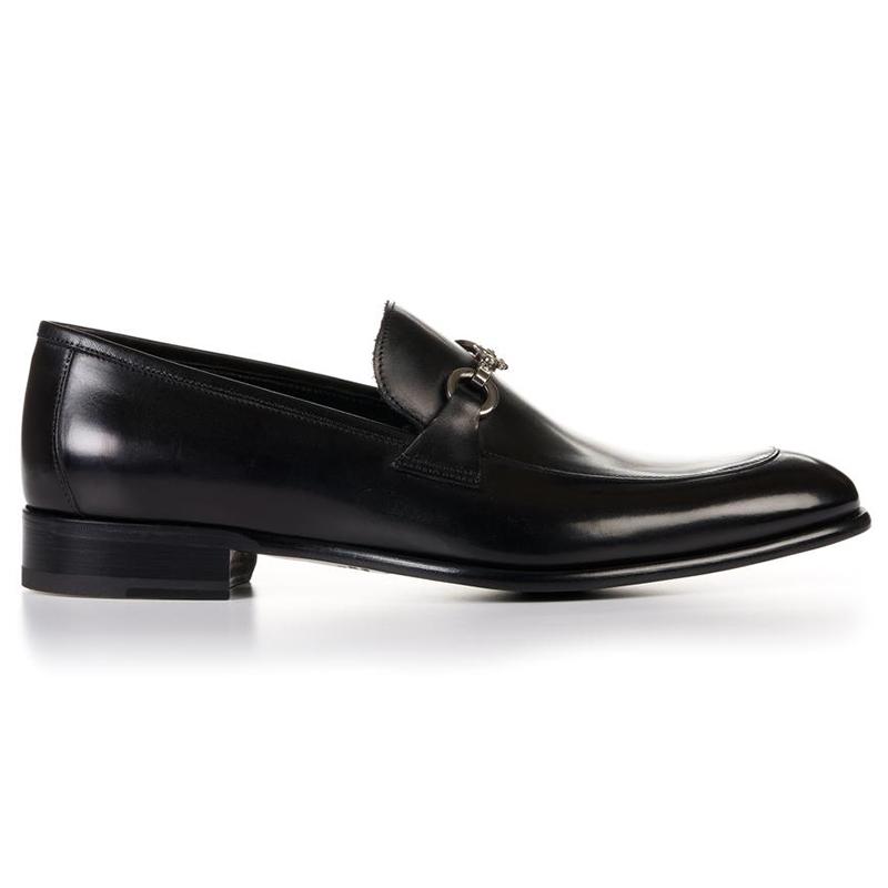 Double Buckle Red Men's Classic Leather Shoes