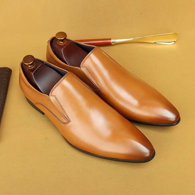 Handmade Leather Oxford Party Wedding Shoe For Men