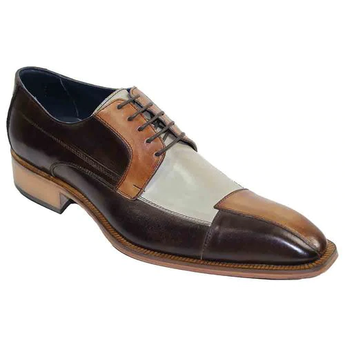 Men's Leather Patchwork Dress Shoes