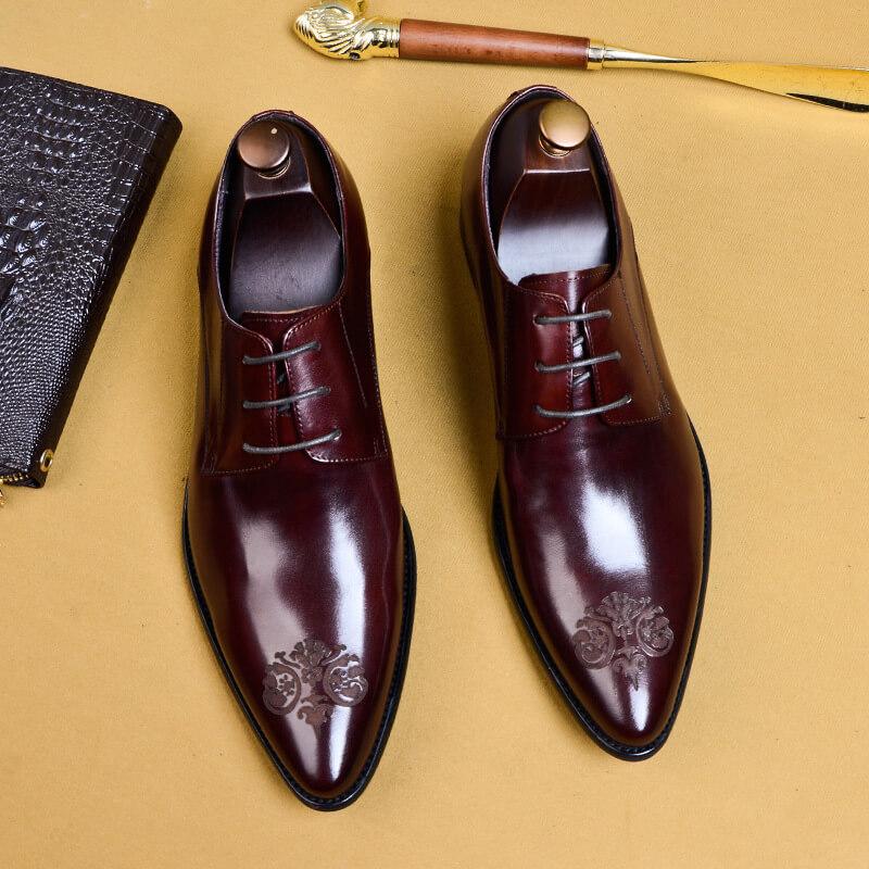 Men's Bullock Carved Oxford Shoes