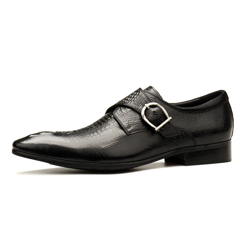 Italian Style Hasp Dress Shoes For Men
