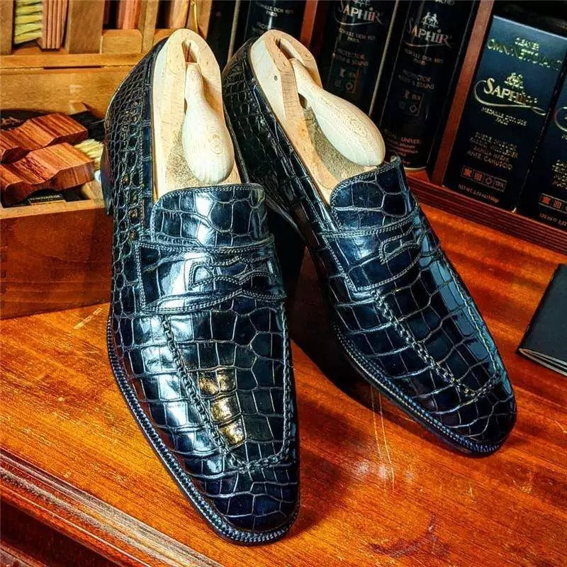 Crocodile Alligator Formal Shoes