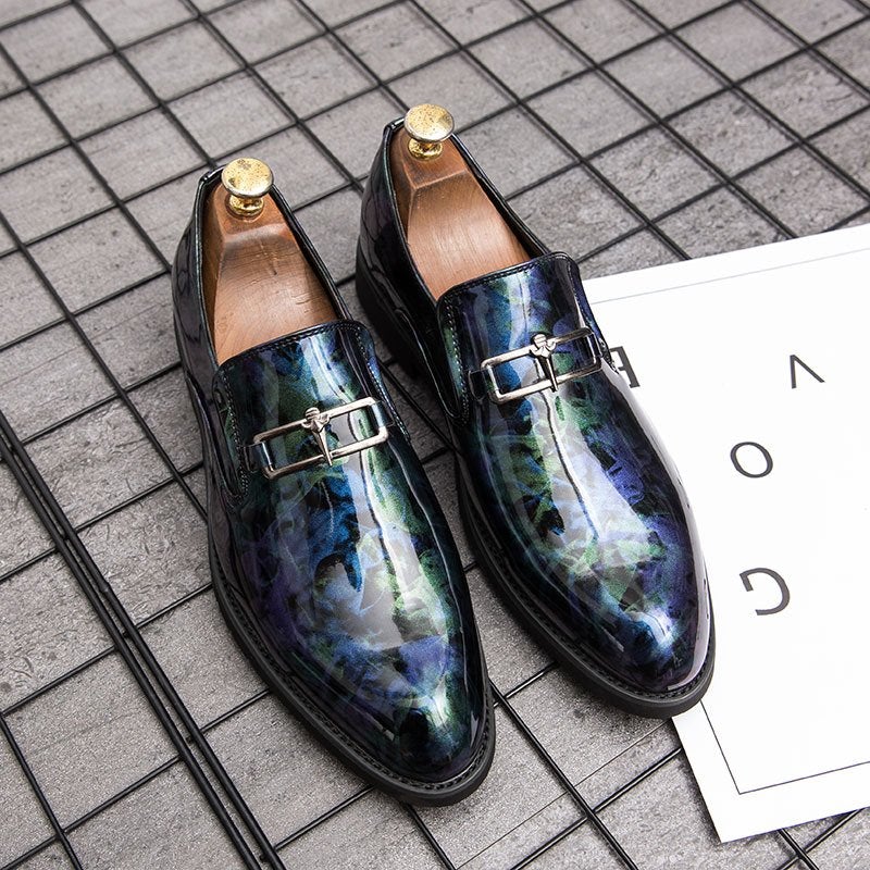 Men's Casual Business Pointed Leather Shoes