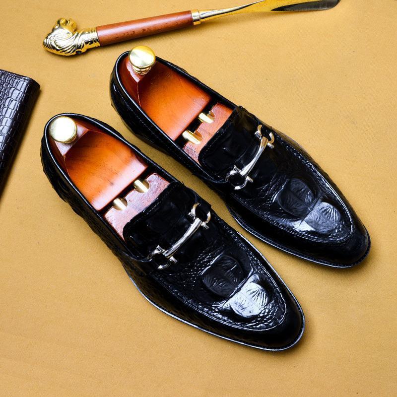 Leather Shoes British Business Casual Shoes