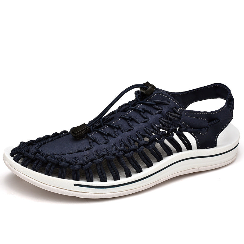 Summer Men's Hand-woven Casual Beach Sandals