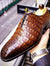 Alligator Oxford Formal Office Dress Shoes
