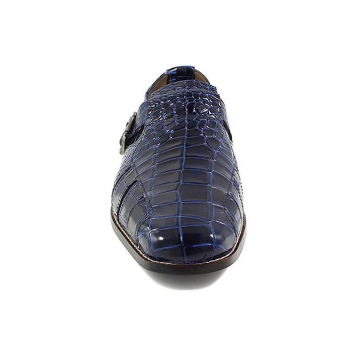 Casual Crocodile Print Leather Fisherman Sandals