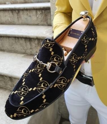 Men's Low Heel Tassel Shoes Dress Shoes