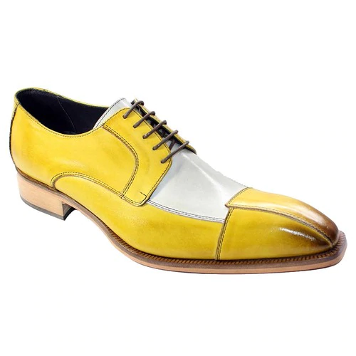 Men's Leather Patchwork Dress Shoes