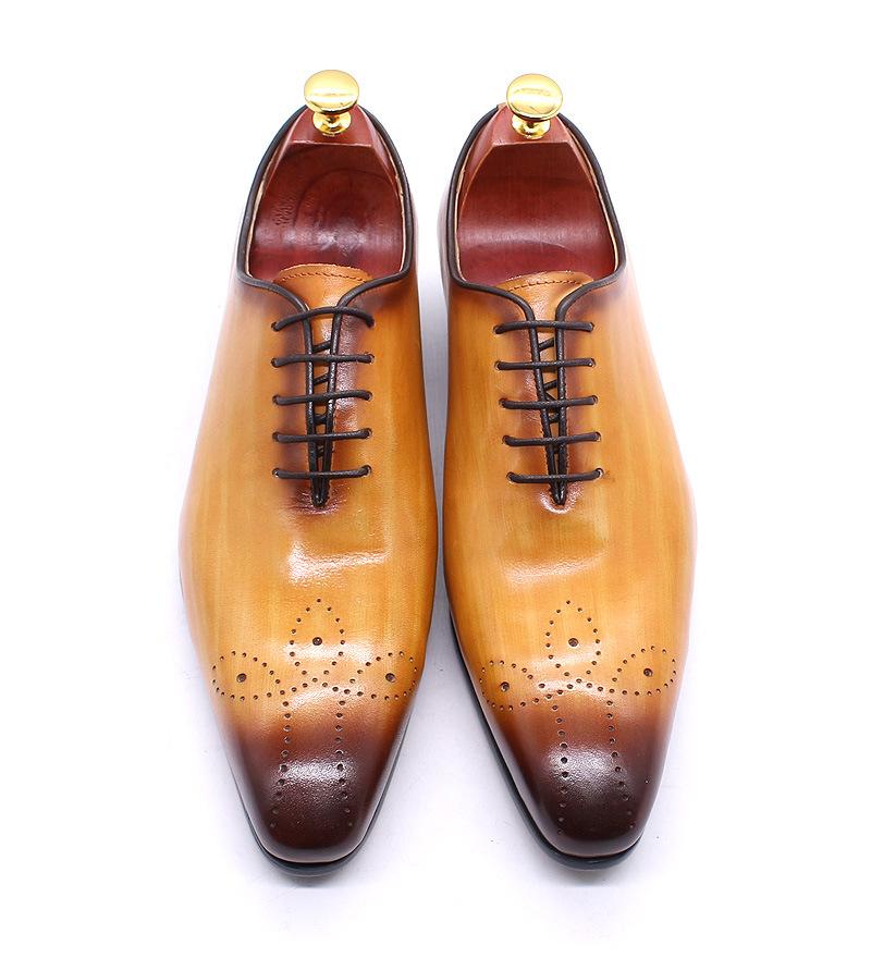 New Style Handmade Business Dress Classic Oxford Shoes