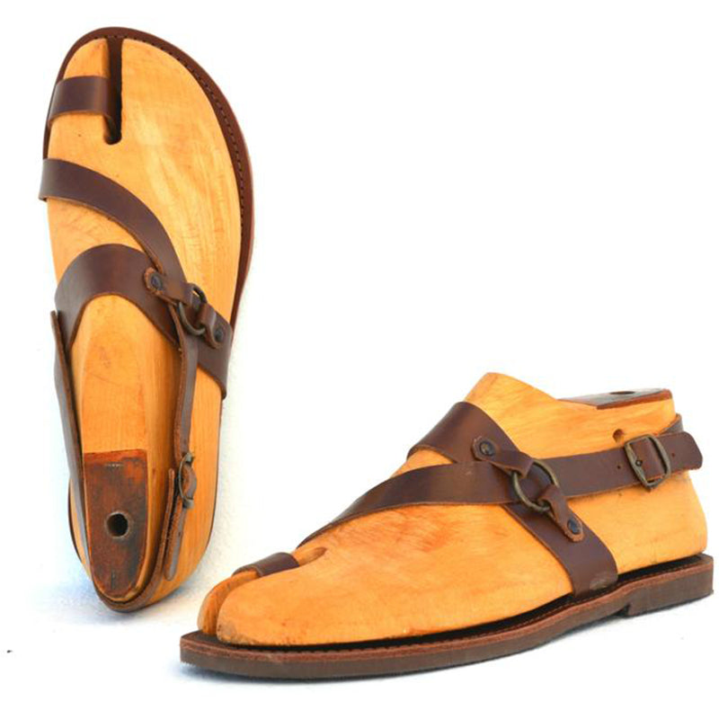 Handmade Roman Leather Sandals For Men