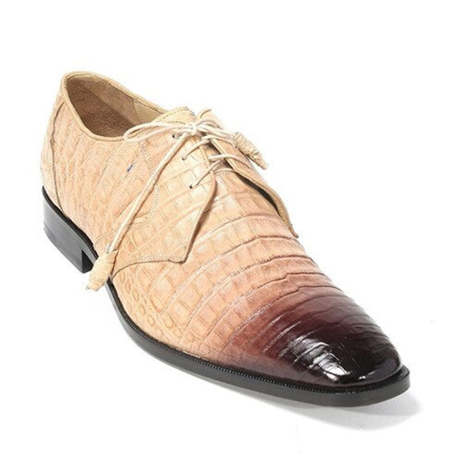 Crocodile Lace Up Business Men's Shoes