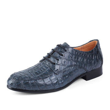 Men's Casual Crocodile Pattern Leather Shoes