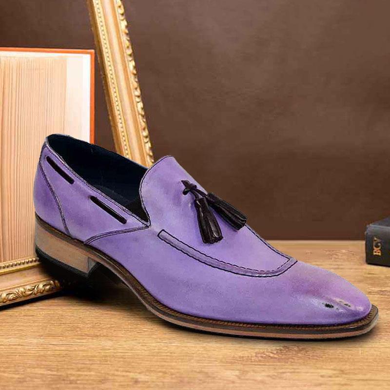 Men's Tassel Retro Classic Multicolor Leather Shoes
