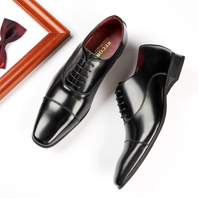 Men's Business Suit Leather Shoes