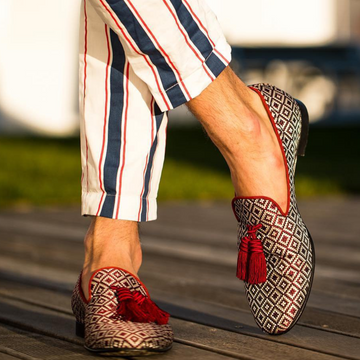 Men's Loafer Handmade Slip On Shoes