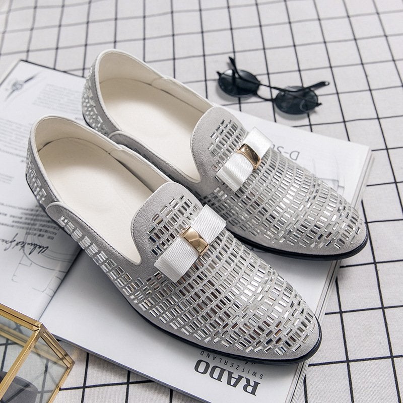 Men's Fashion New Pointed Leather Shoes