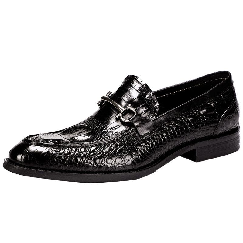 Leather Shoes British Business Casual Shoes