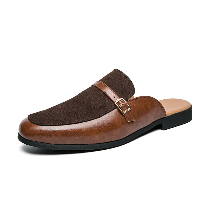 British Business Leather Sandals Fashion Breathable Shoes