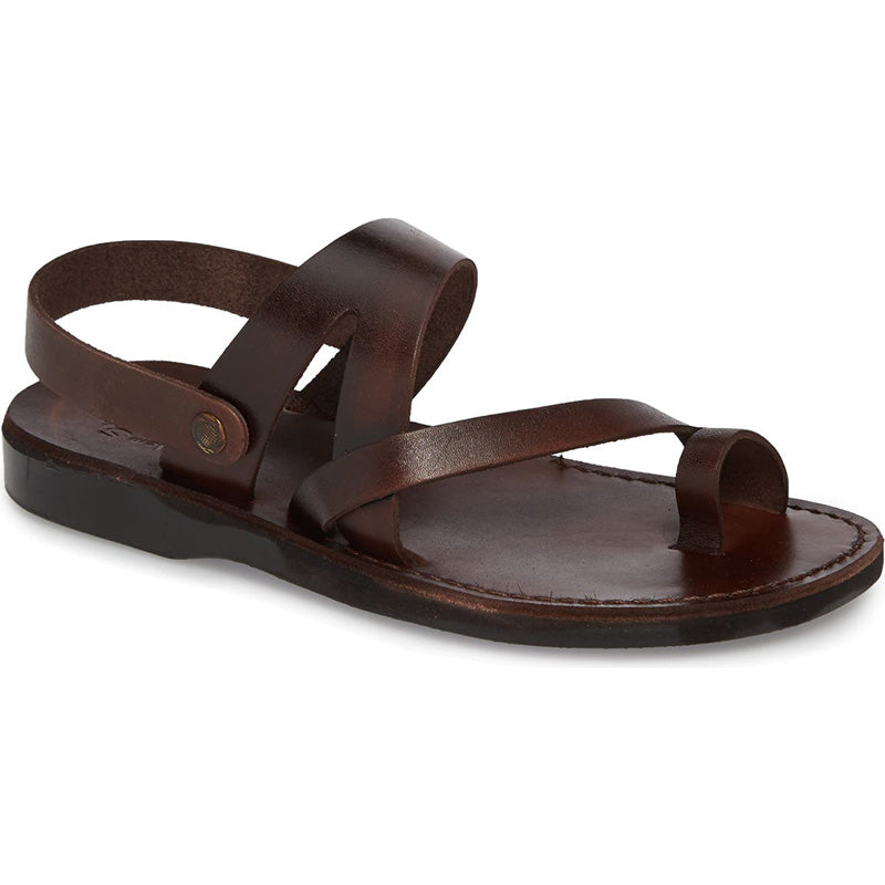Men's Leather Adjustable Sandals