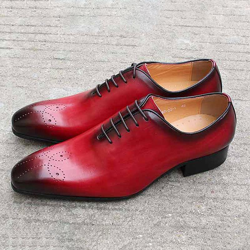 New Style Handmade Business Dress Classic Oxford Shoes