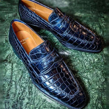 Crocodile Alligator Formal Shoes