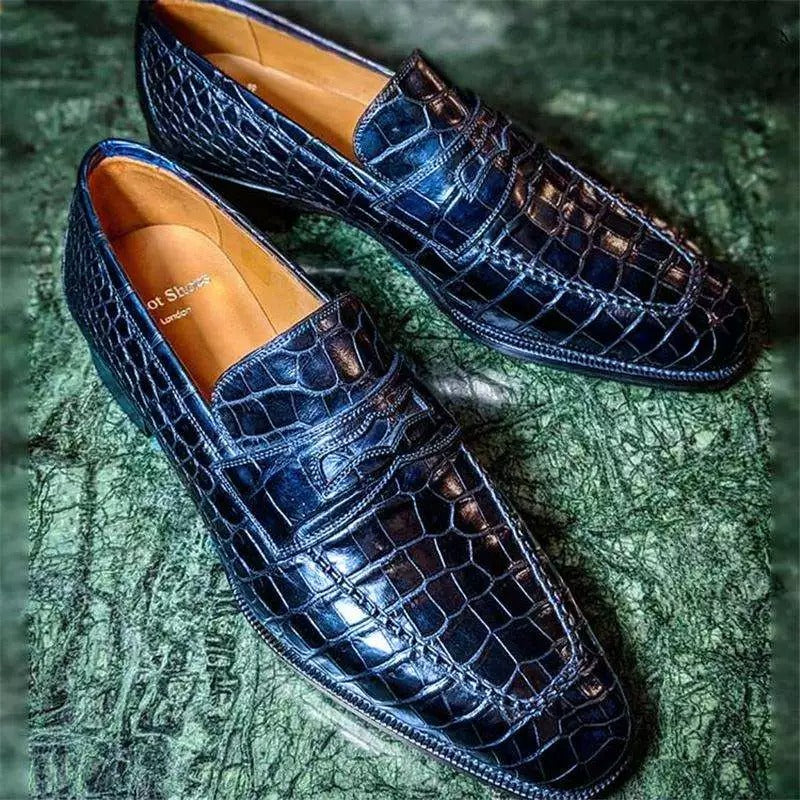 Crocodile Alligator Formal Shoes