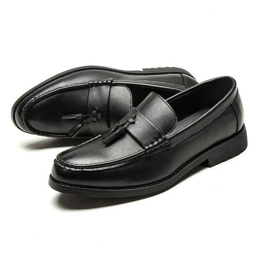 Men Flats Leather Oxfords Formal Shoes