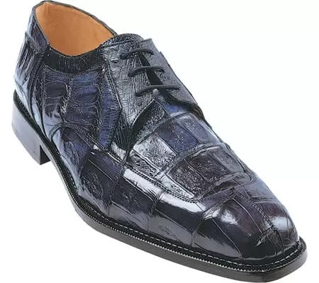 Handmade Men Alligator Oxford Shoes