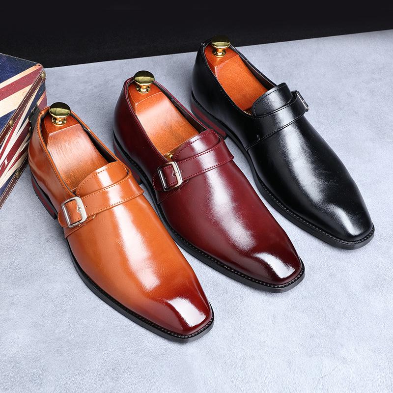 Men's Plus Size Fashion Leather Shoes