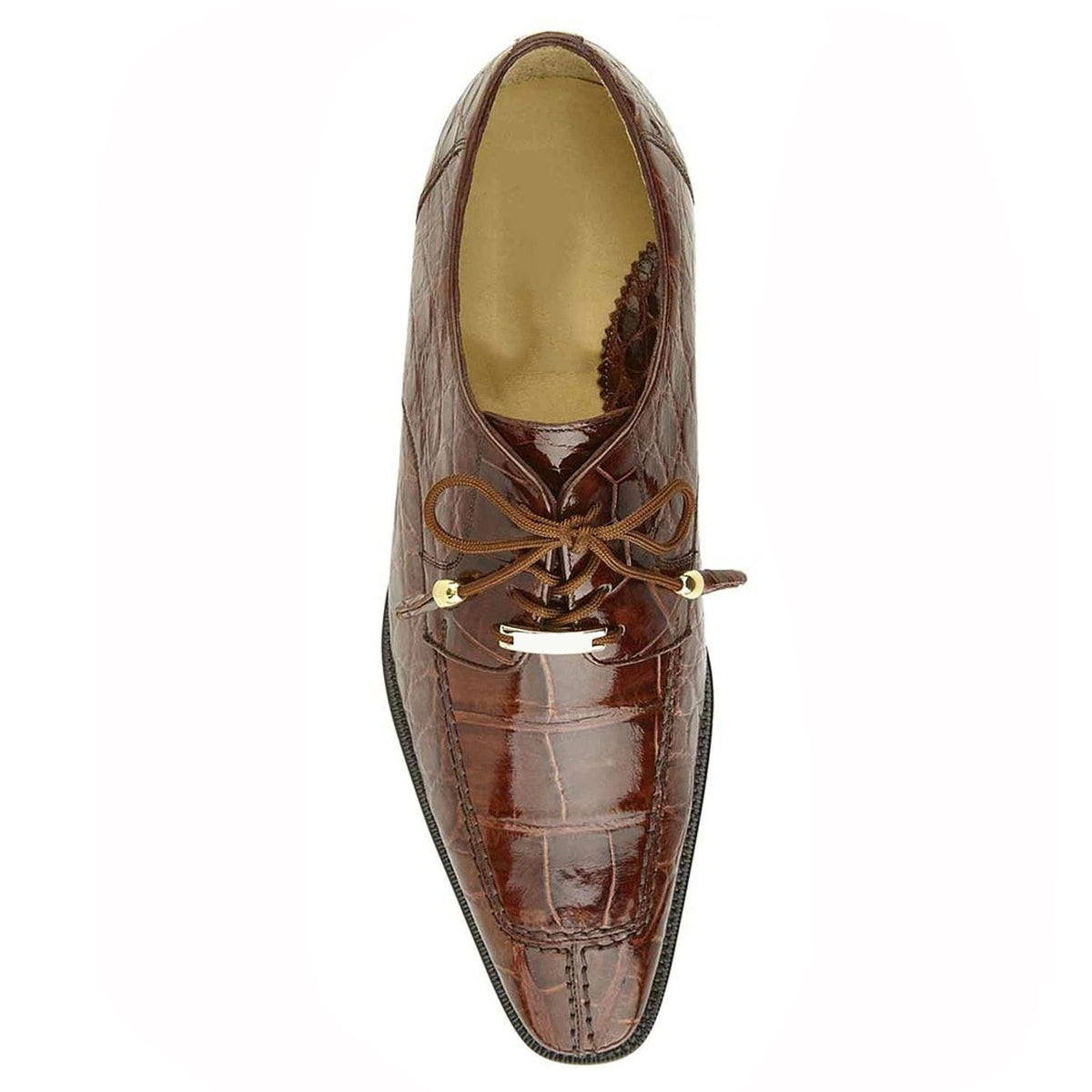 Alligator Split Toe Men's Oxfords